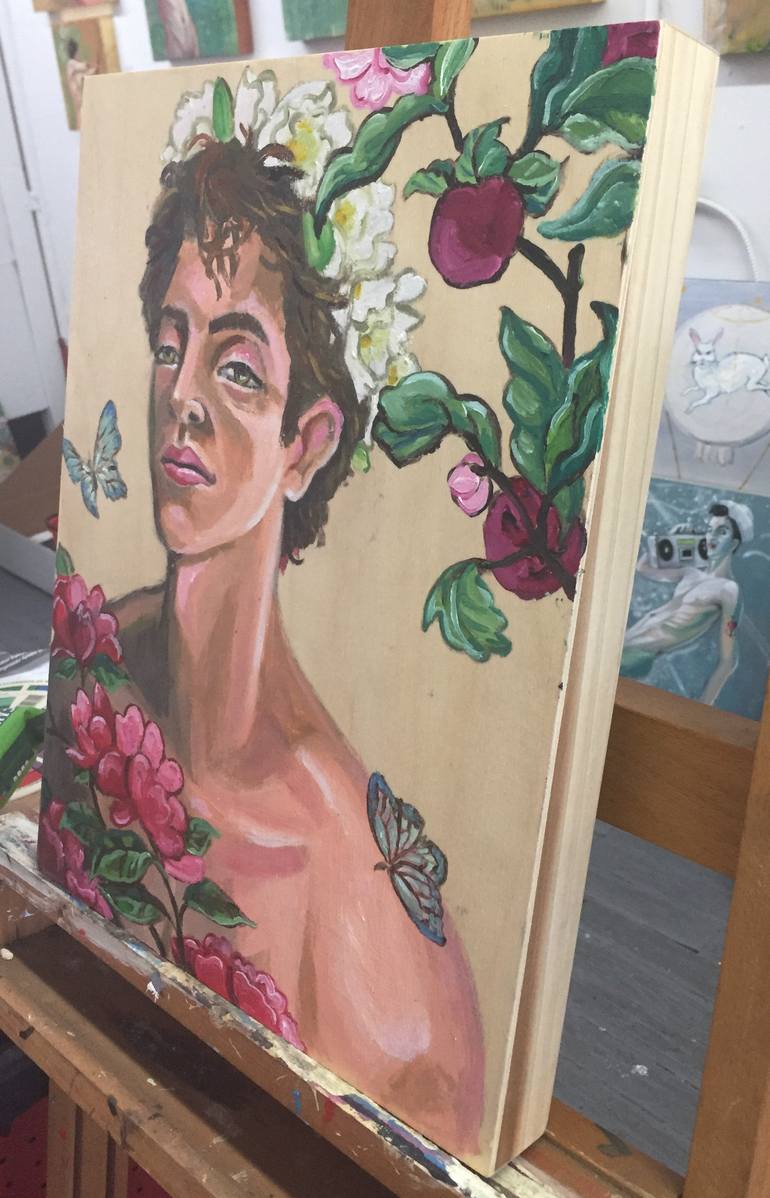 Original Figurative People Painting by Matt Pipes