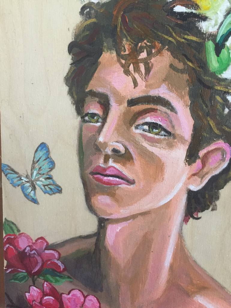Original Figurative People Painting by Matt Pipes