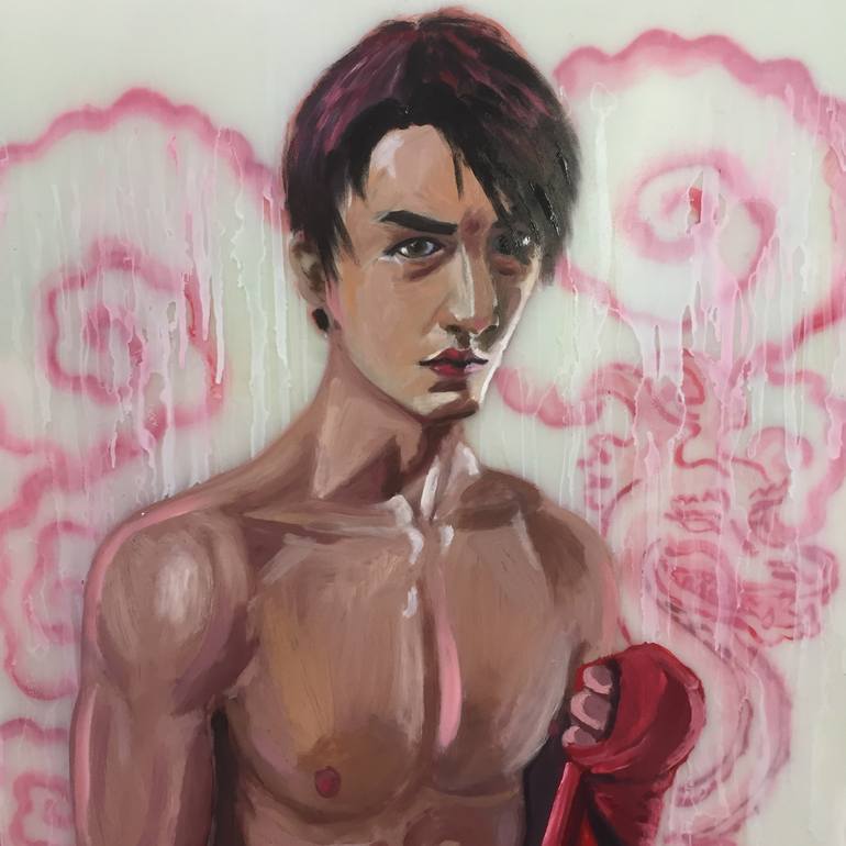 Original Figurative Men Painting by Matt Pipes