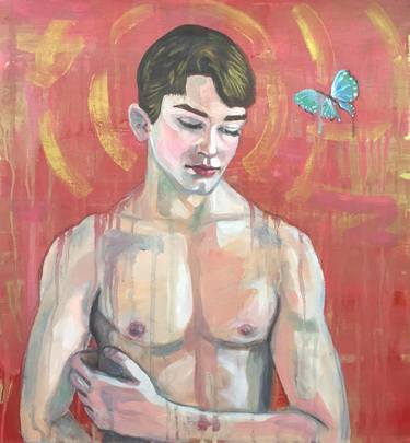 Print of Figurative Love Paintings by Matt Pipes