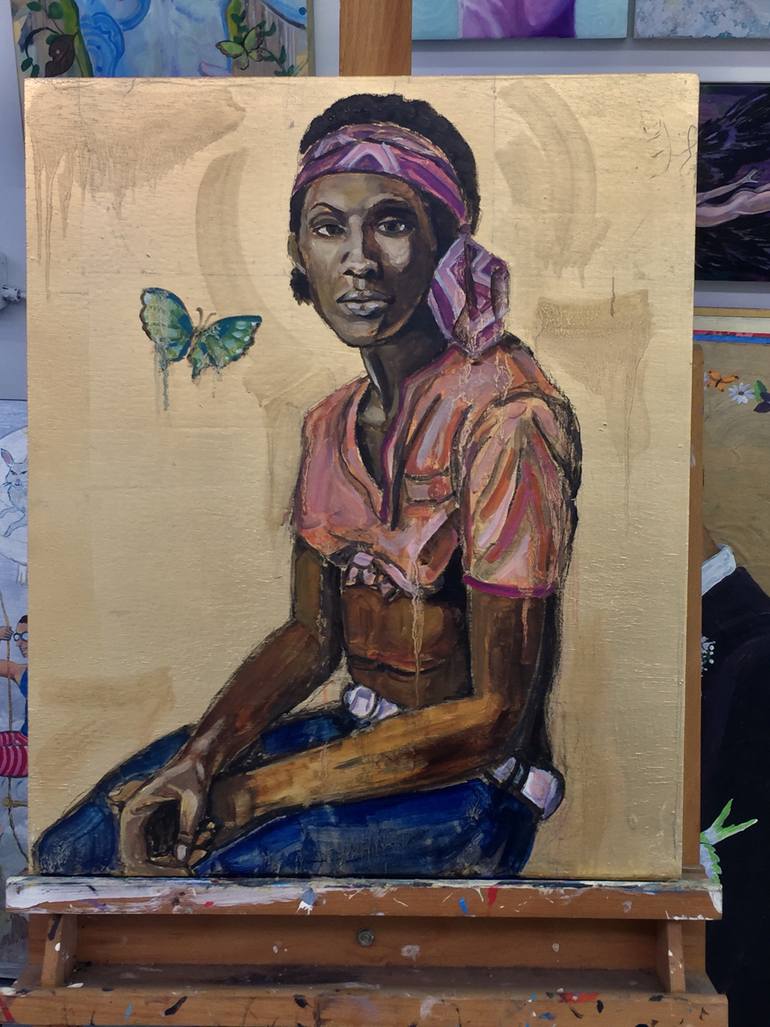 Original Figurative People Painting by Matt Pipes