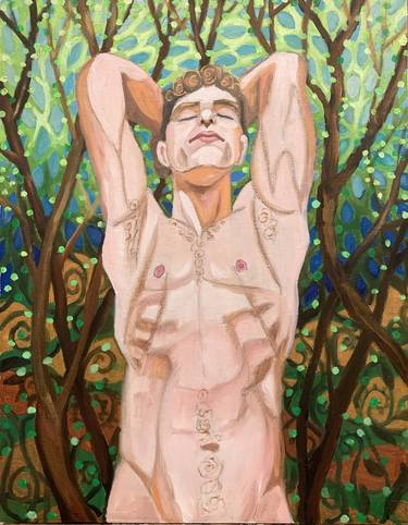 Original Figurative Nude Paintings by Matt Pipes