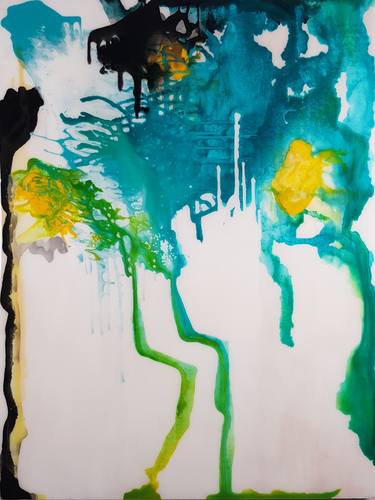 Original Abstract Expressionism Abstract Paintings by Jessica Fernandez