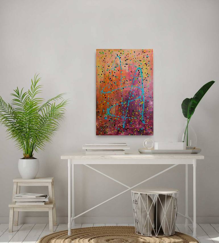 Original Abstract Painting by Jessica Fernandez