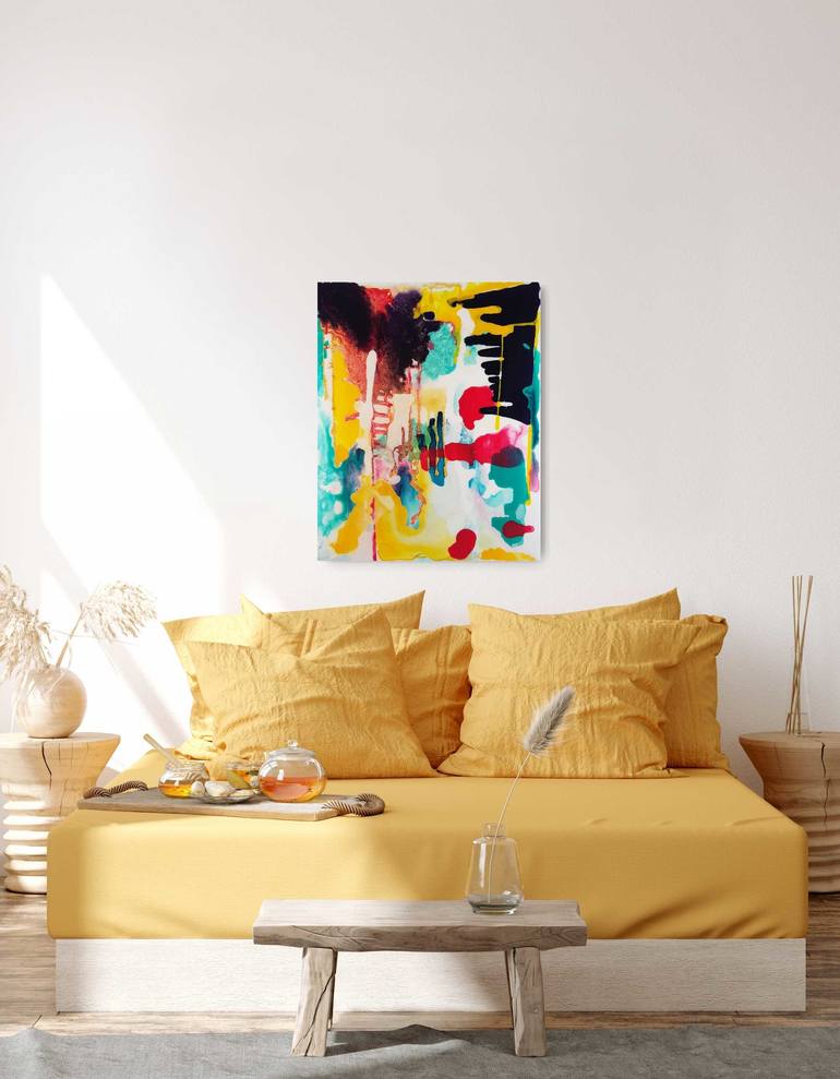 Original Abstract Painting by Jessica Fernandez