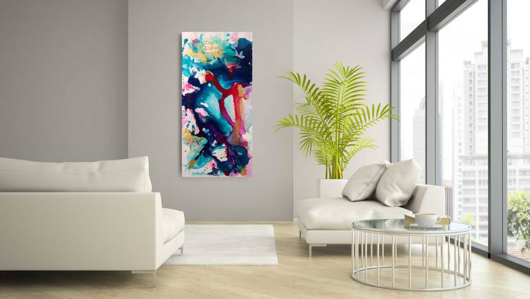Original Abstract Painting by Jessica Fernandez