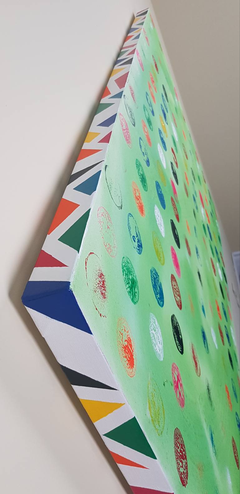 Original Abstract Painting by Jessica Fernandez