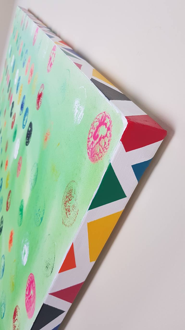 Original Abstract Painting by Jessica Fernandez