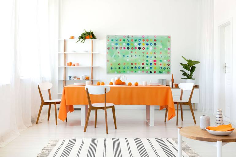 Original Abstract Painting by Jessica Fernandez