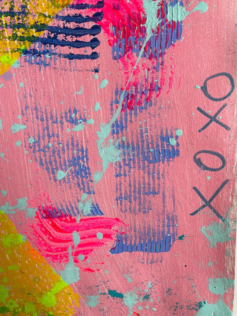 Original Abstract Expressionism Abstract Painting by Jessica Fernandez