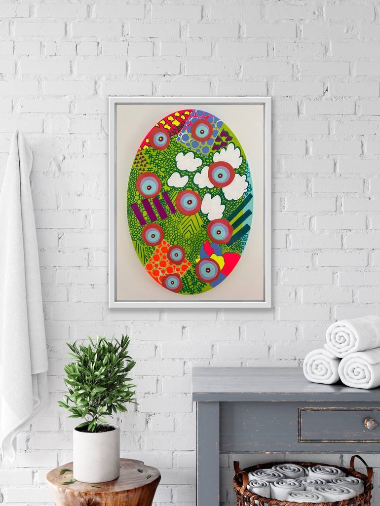 Original Abstract Painting by Jessica Fernandez