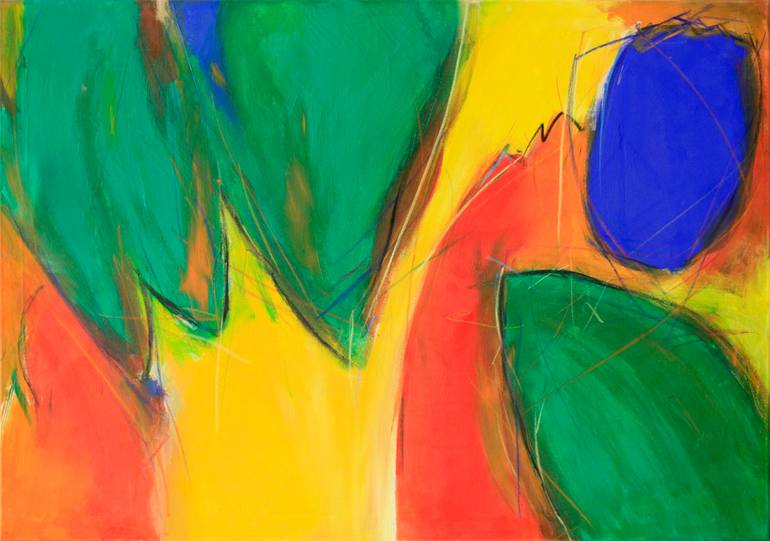 060405 (tropic) Painting by Mira Zimmer | Saatchi Art India