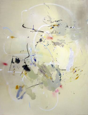 Original Abstract Expressionism Abstract Paintings by Mira Zimmer