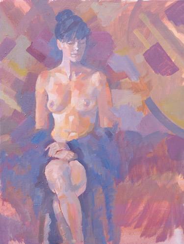 Print of Impressionism Nude Paintings by Anthony de Klerk