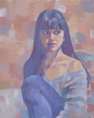 Print of Impressionism Women Paintings by Anthony de Klerk