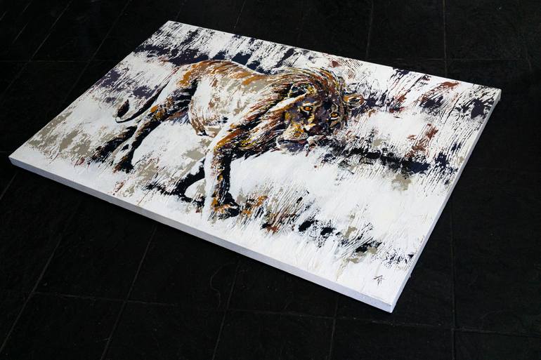 Original Expressionism Animal Painting by Anthony De Klerk