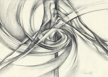 Print of Abstract Science/Technology Drawings by Olga Sternyk
