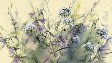 Print of Impressionism Floral Paintings by Olga Sternyk