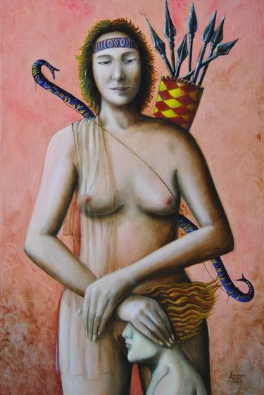 Original Nude Paintings by Gianni Mucè