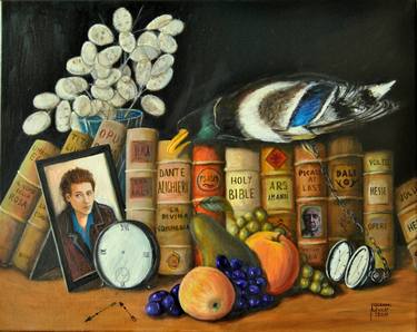 Original Conceptual Still Life Paintings by Gianni Mucè