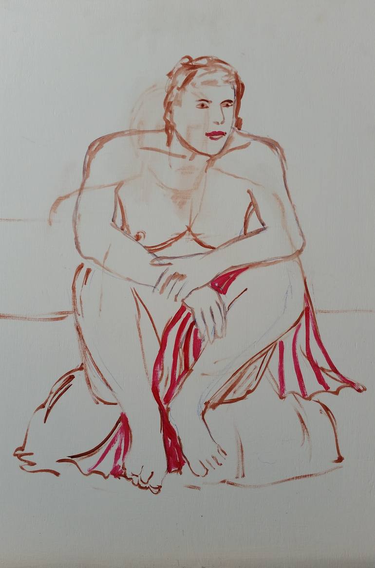 Original Conceptual Body Painting by Gianni Mucè