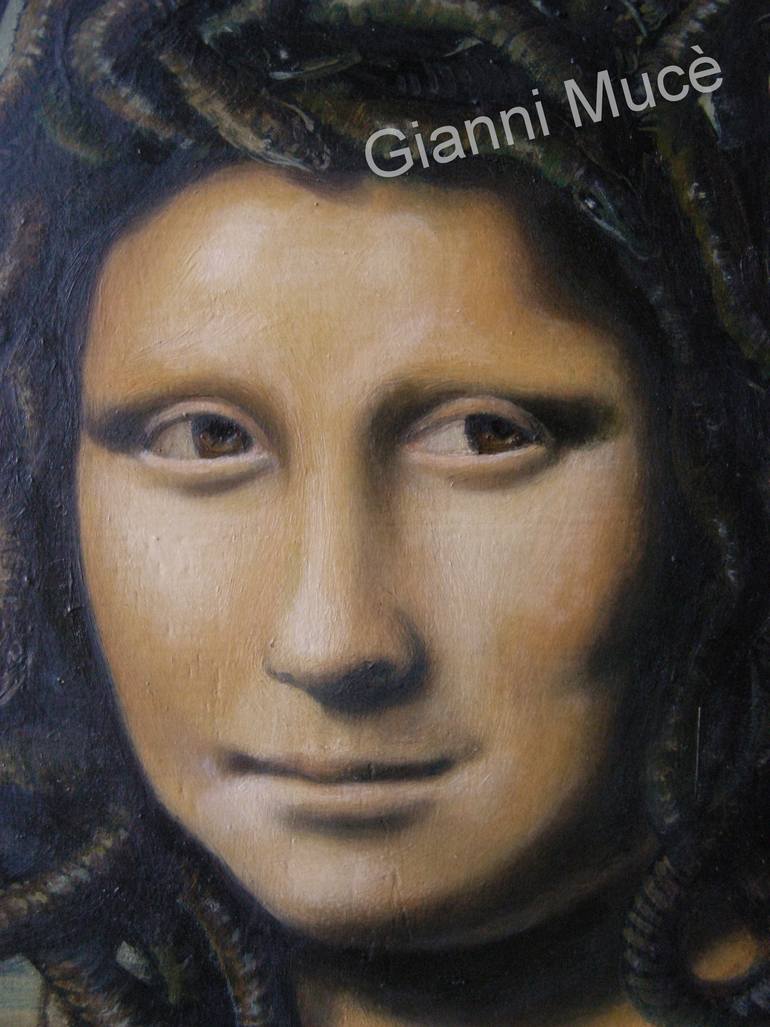 Original Conceptual Women Painting by Gianni Mucè