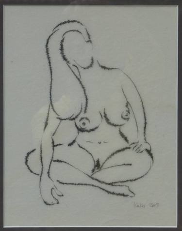 Original Nude Drawings by Katharina Kakar