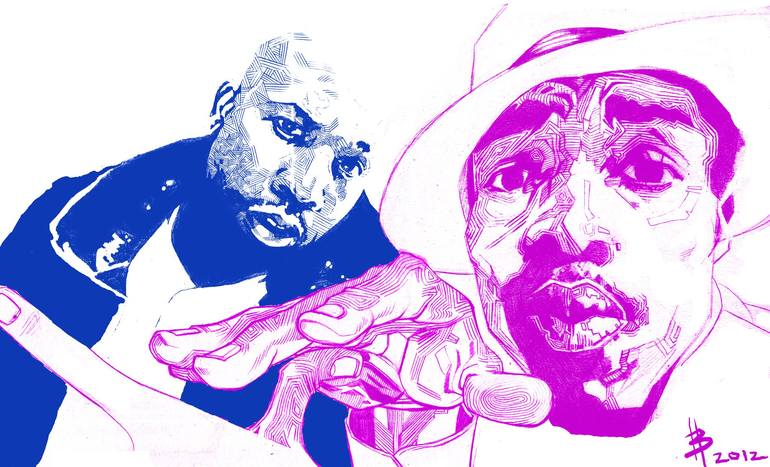 Outkast Drawing by lord Byron | Saatchi Art