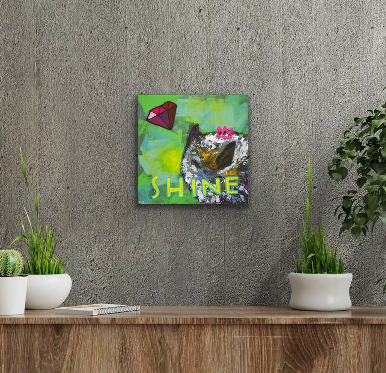 Original Pop Art Animal Painting by Will Eskridge