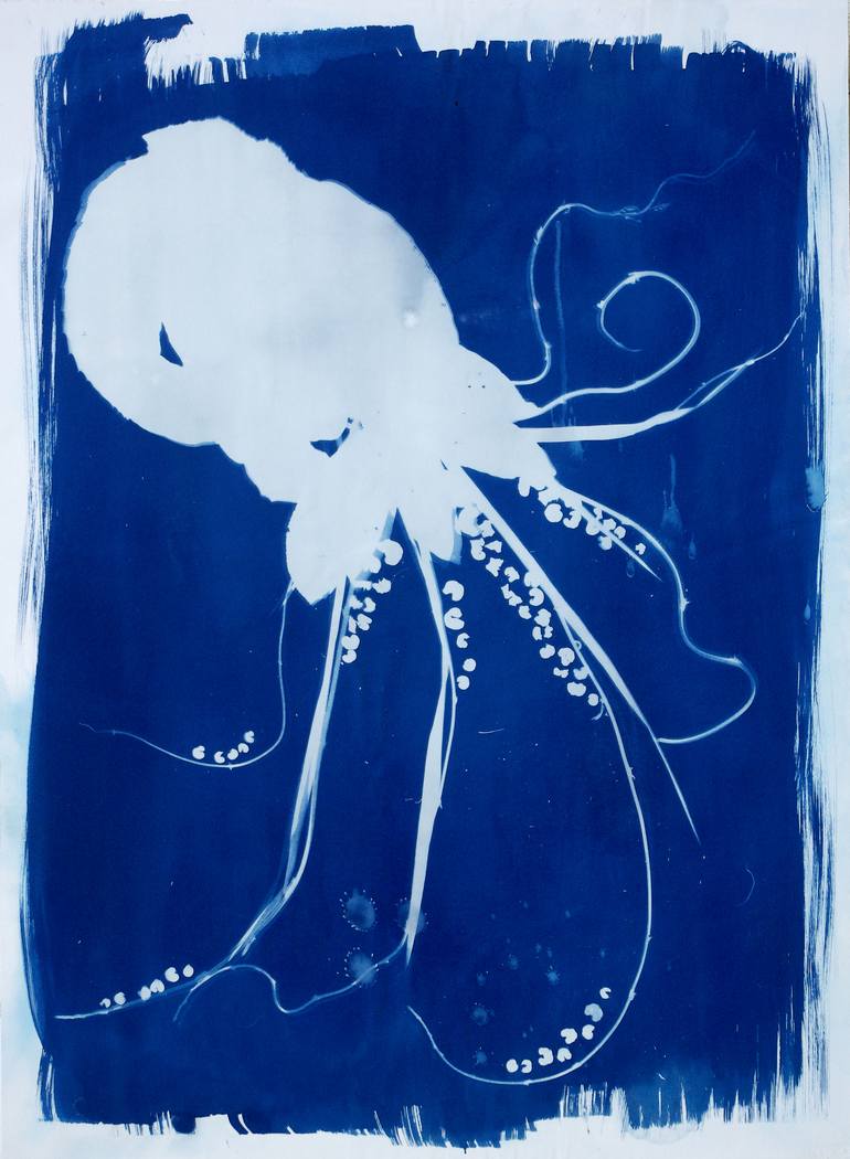 Deep Blue Octopus - Limited Edition 1 of 1