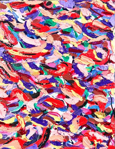 Original Abstract Expressionism Abstract Paintings by Patrick Nunziata