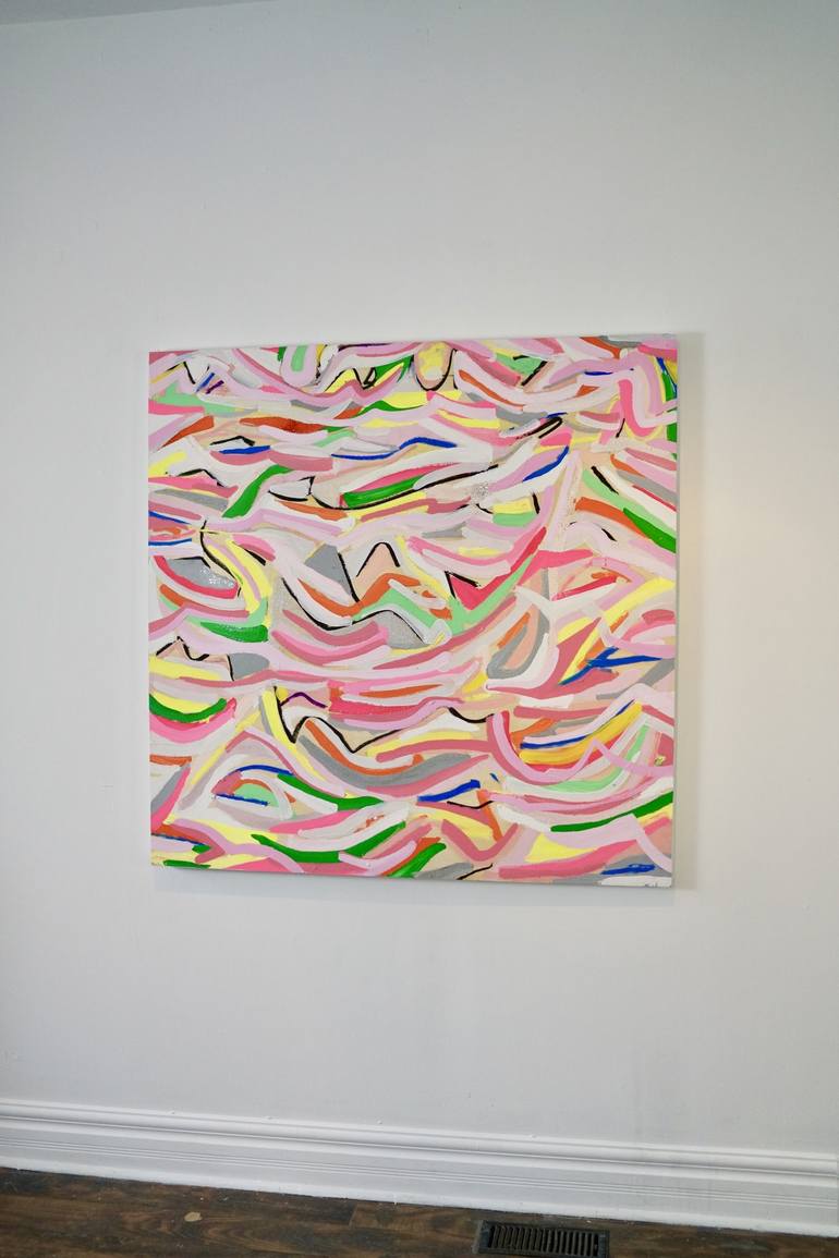 Original Abstract Painting by Patrick Nunziata