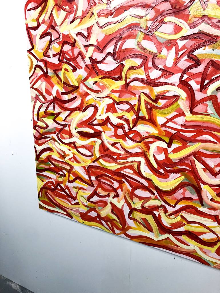 Original pattern Abstract Painting by Patrick Nunziata