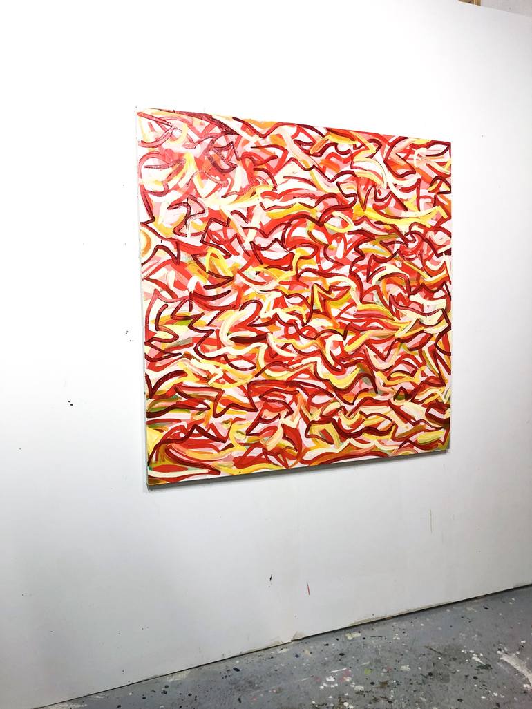 Original pattern Abstract Painting by Patrick Nunziata