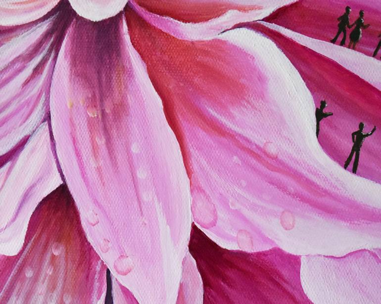 Original Floral Painting by Caroline Walsh-Waring