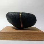 Philosophi of the absurd A-2 Metamorphic stone from the Nachal Hakishon river by Mauricio Galguera
