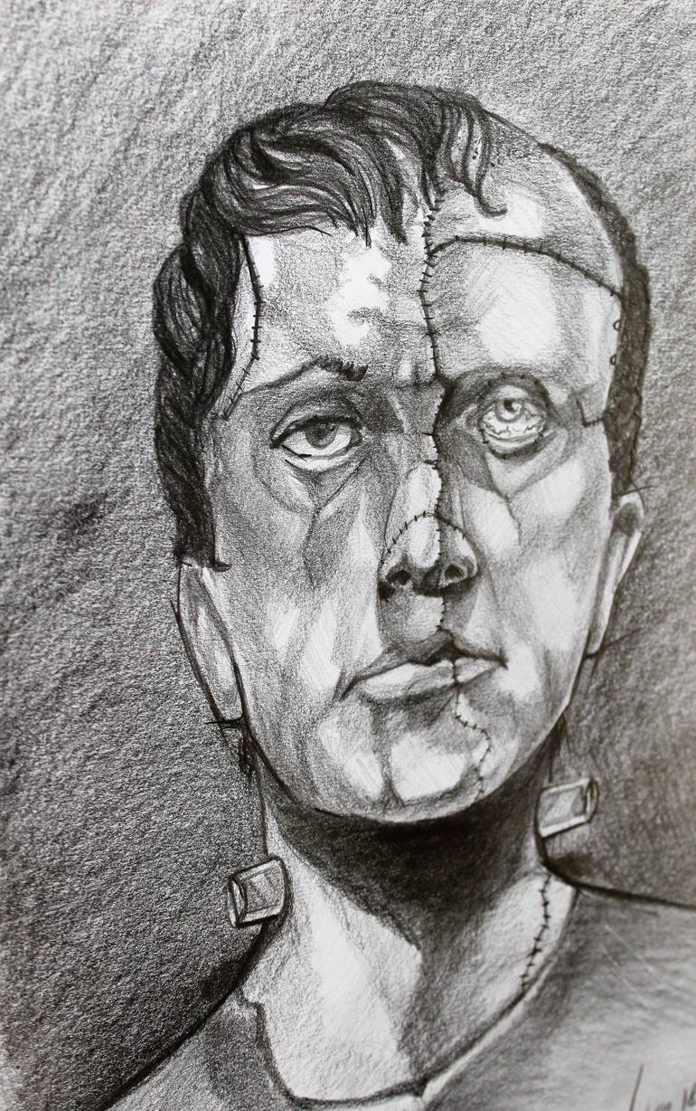 Original Figurative Fantasy Drawing by Franco Navarro