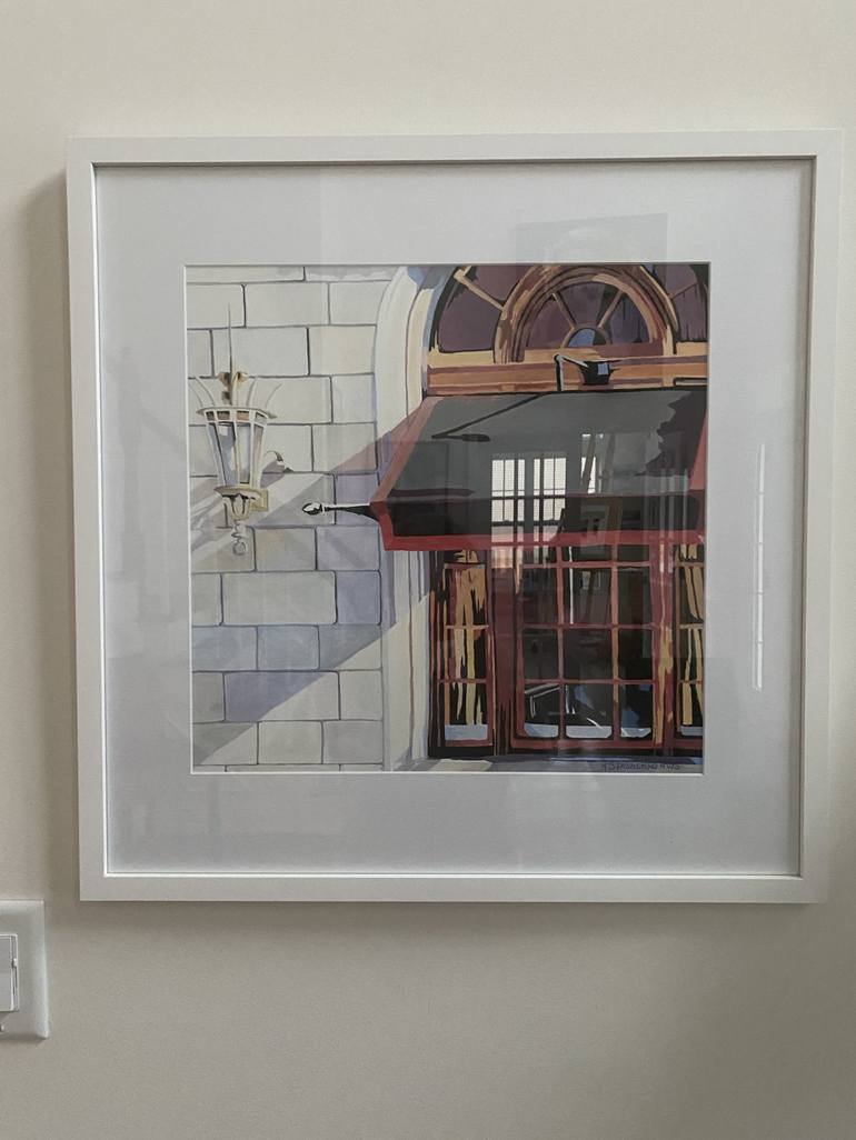 Original Architecture Painting by Kristin Stashenko