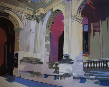 Original Fine Art Architecture Paintings by Kristin Stashenko