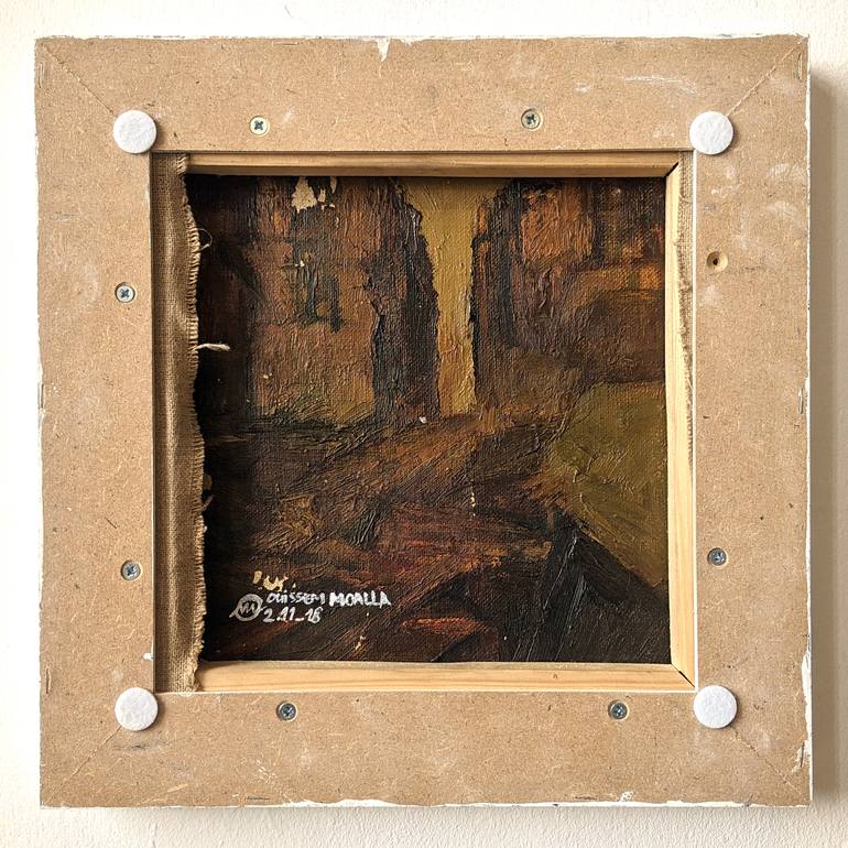 Original Abstract Geometric Painting by Ouissem Moalla