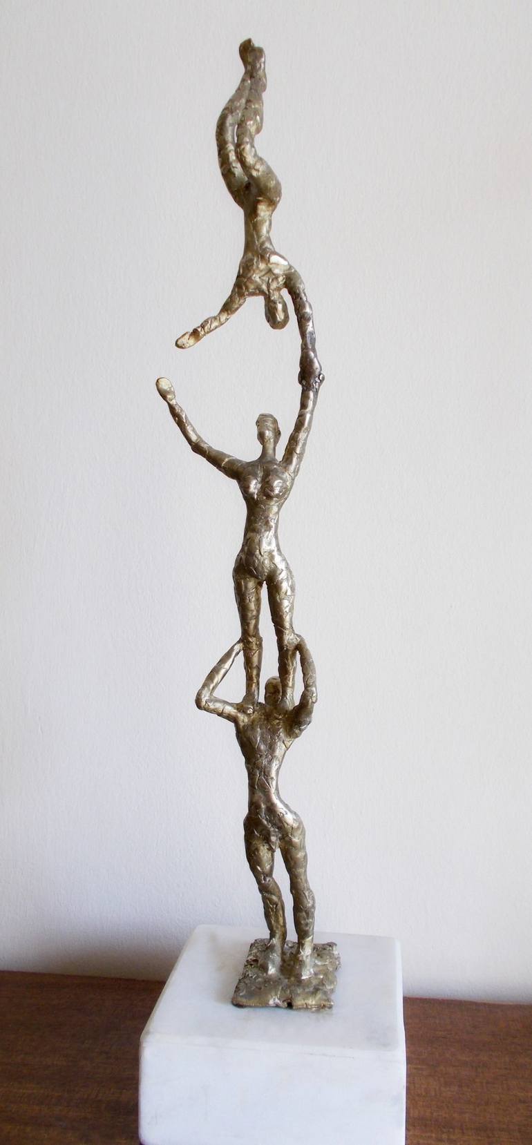 Original Figurative Family Sculpture by Milena Rusinova