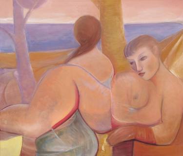 Original Modern Nude Paintings by Wolfgang Alt