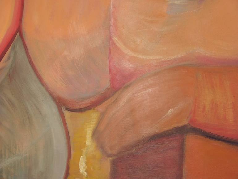 Original Modern Nude Painting by Wolfgang Alt