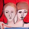 'The Picnic': A figurative composition.

Acrylic on linen canvas.
Due to its size the painting should be sent in a tube.