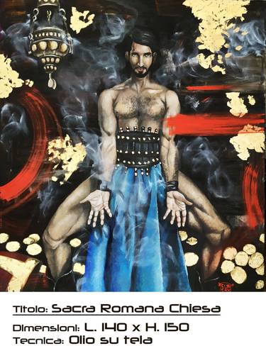 Original Classical mythology Paintings by Pasquale Celano