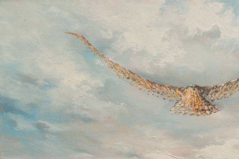 Original Surrealism Fantasy Painting by Vidmantas Goldberg