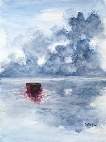 Print of Impressionism Boat Paintings by NELLA ALAO