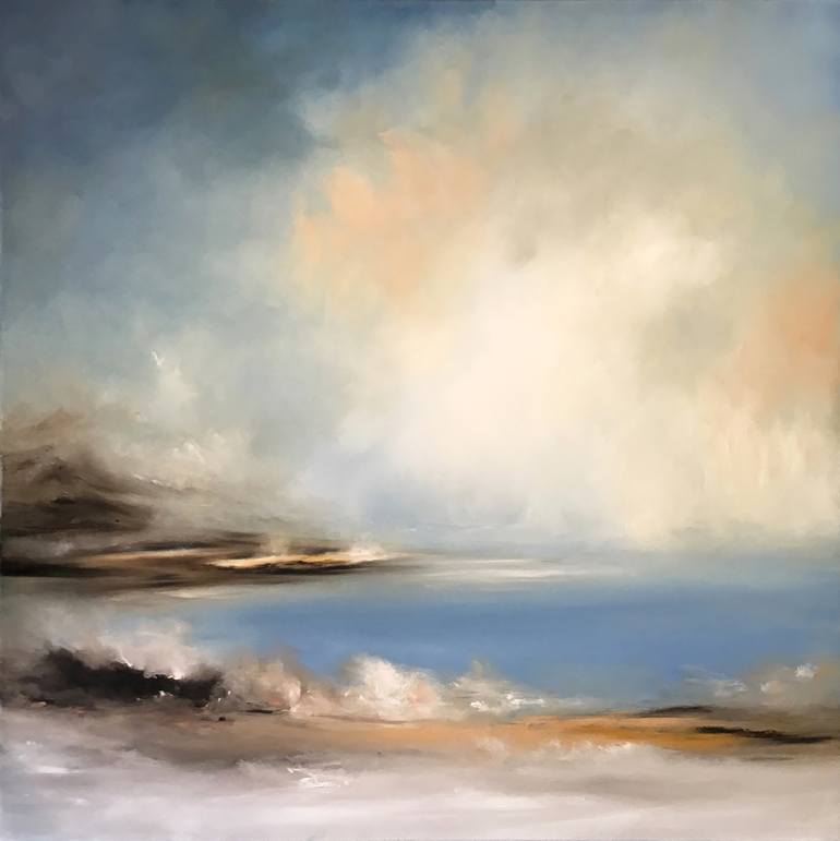 The Earth is Breathing Painting by NELLA ALAO | Saatchi Art