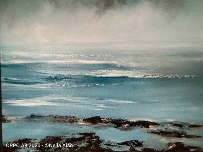 Original Seascape Painting by NELLA ALAO