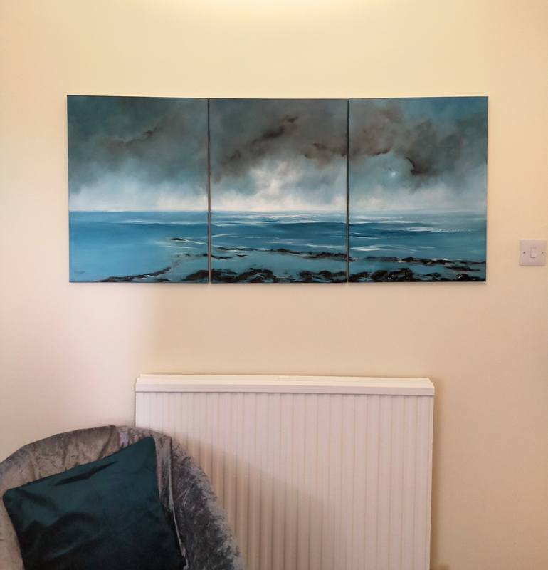 Original Seascape Painting by NELLA ALAO